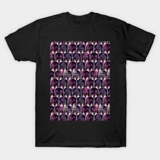 Many Galaxy Cats Pattern T-Shirt